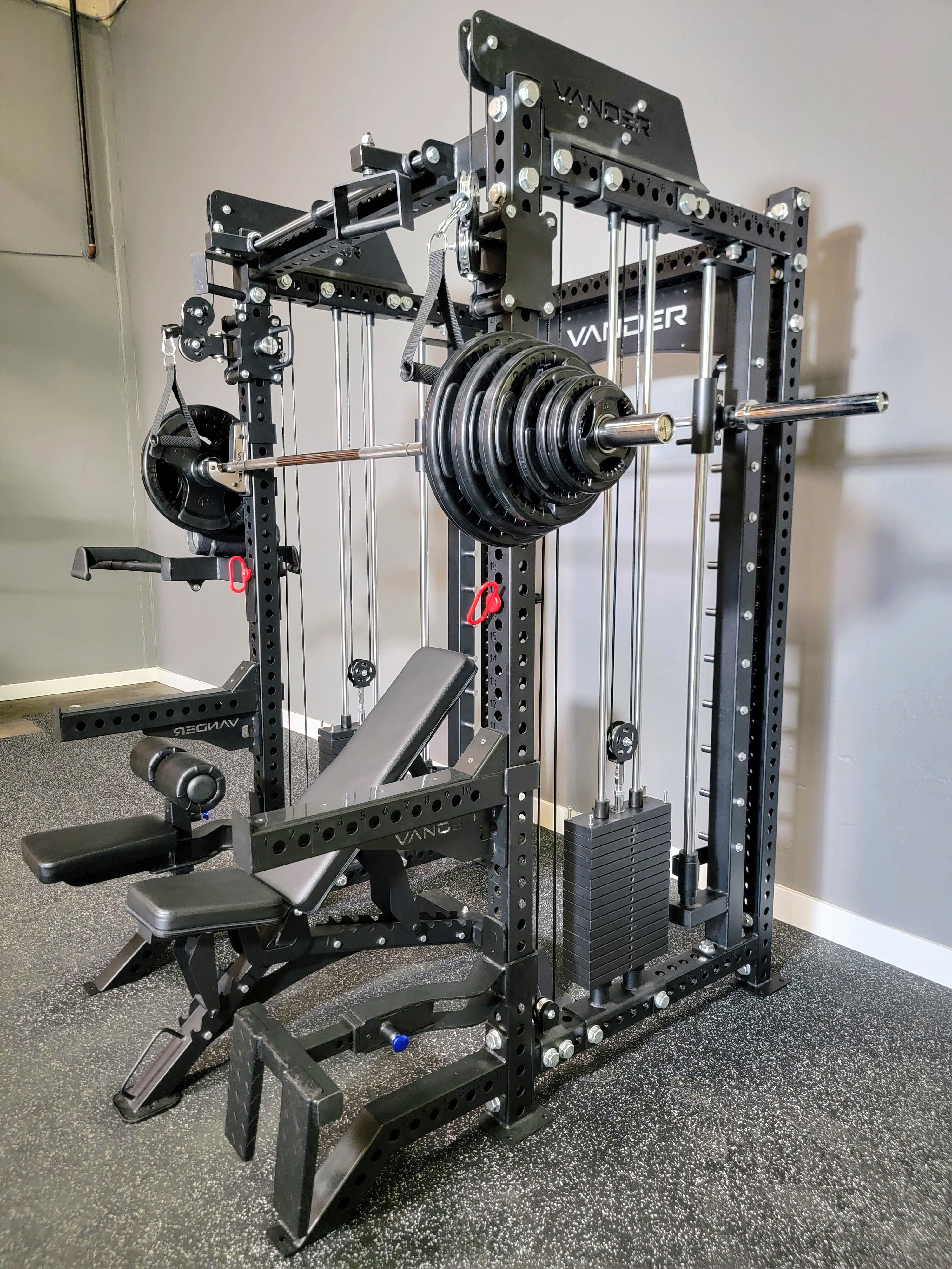Vander USA FF91 Smith Machine & Functional Trainer – Mike's Fitness  Equipment